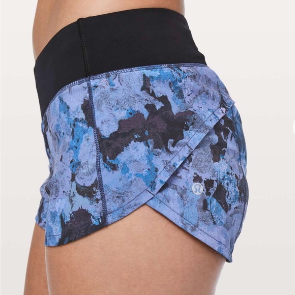 lululemon athletica Pants - Lululemon Speed Up Shorts in Screen Camo Multi